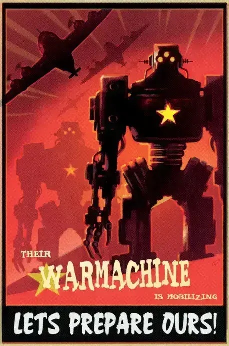 WARMACHINE FROM FALLOUT (V.1)