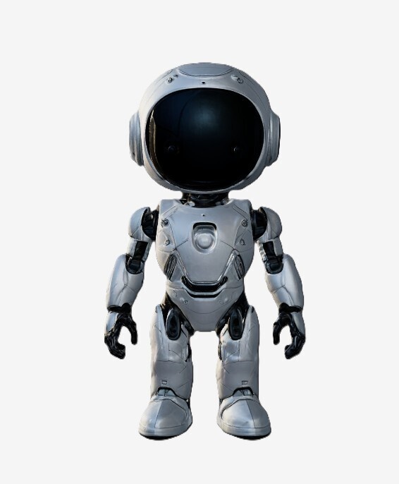 FUTURISTIC COMPANION ROBOT