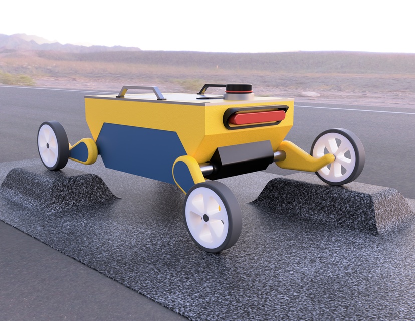 Delivery Robot - Rough Te...