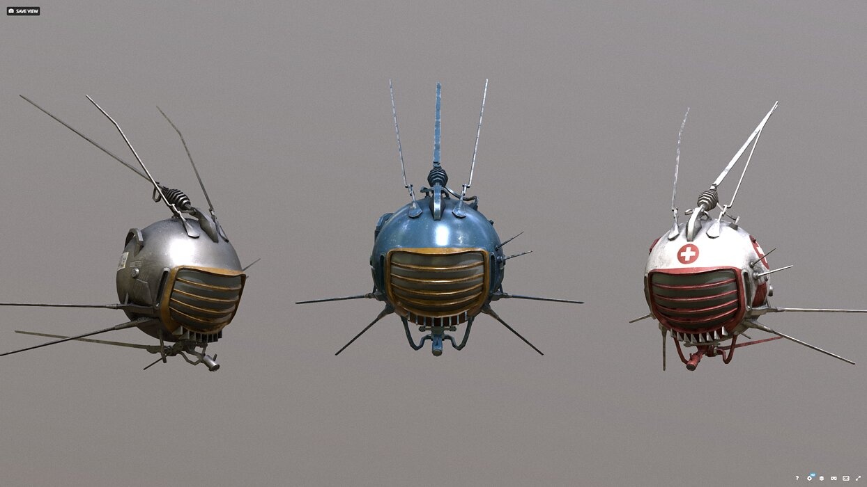 EYEbot - ROBco - Base Blue Medibot - pack