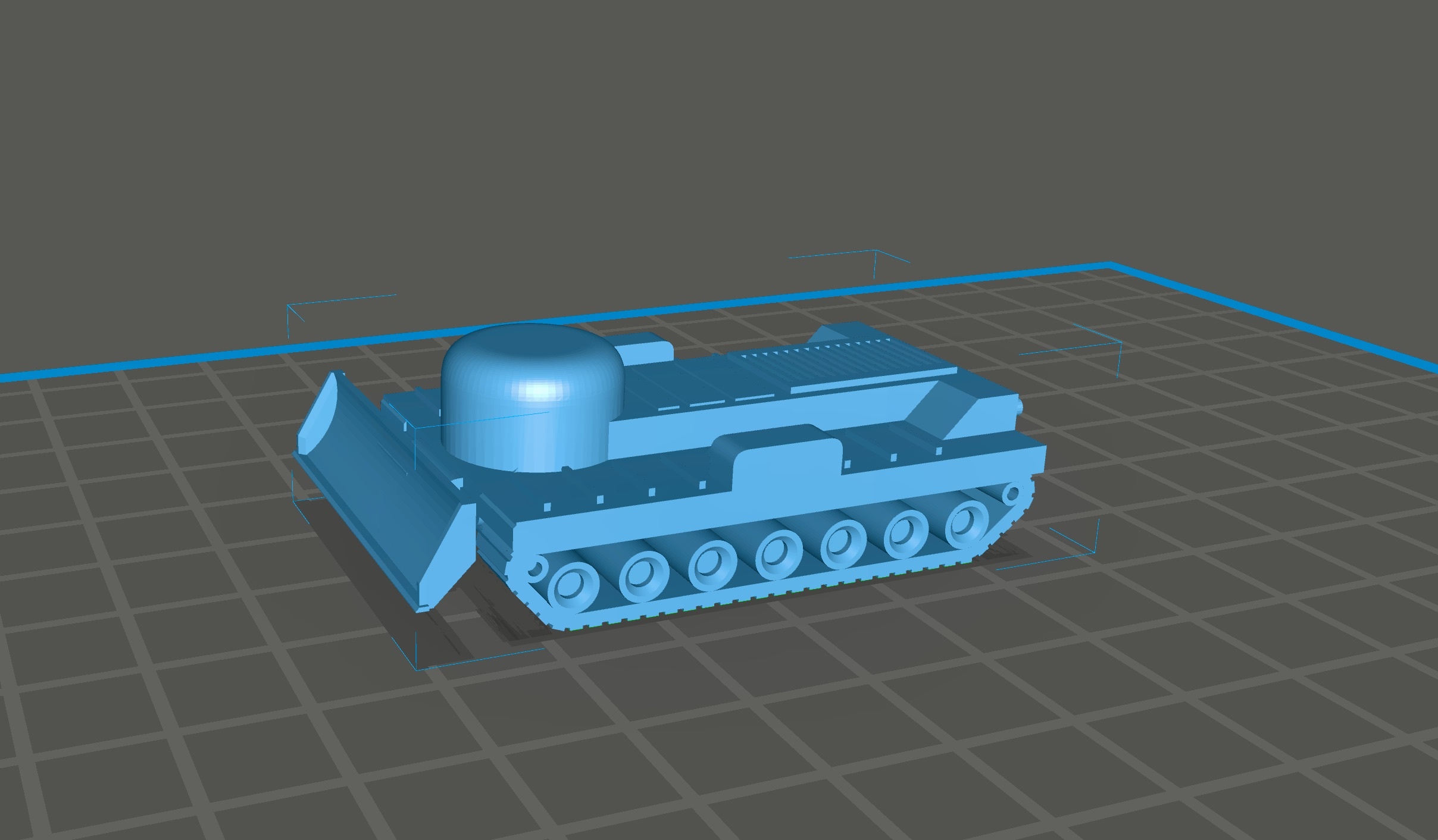 15MM HOSTILE ENVIRONMENT ROBOT BULLDOZER SCIFI