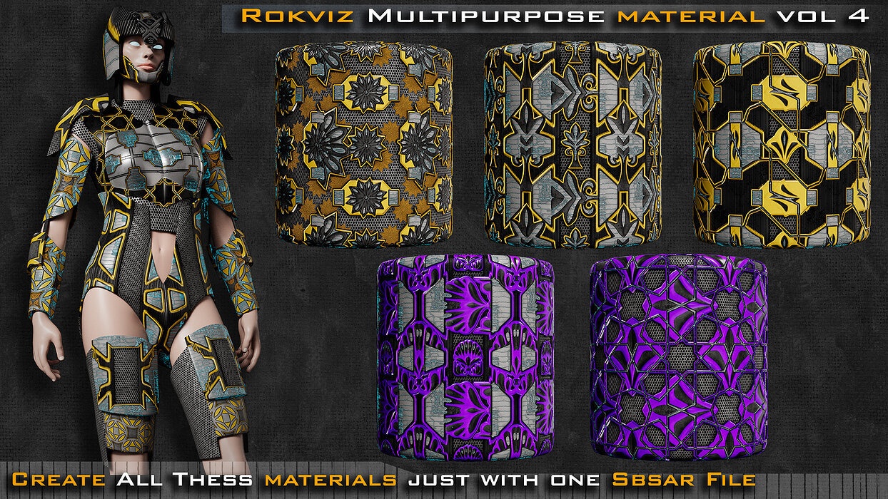 Rokviz multi-purpose Material vol 4