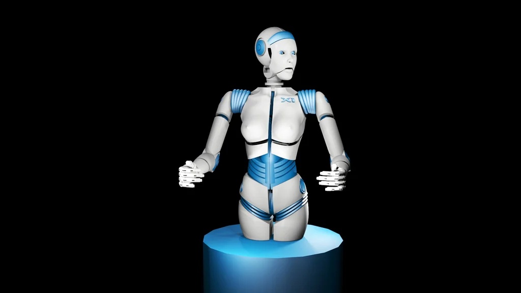 XLRobots.com's X1 Opensource Female Robot Companion