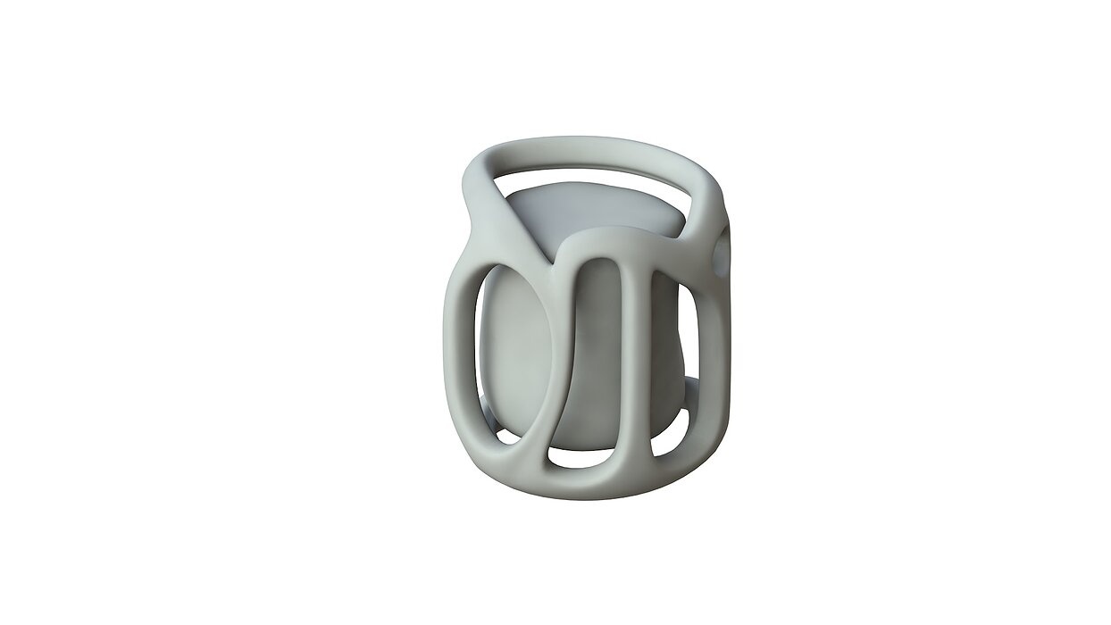 SciFi Shape Object Low Poly 