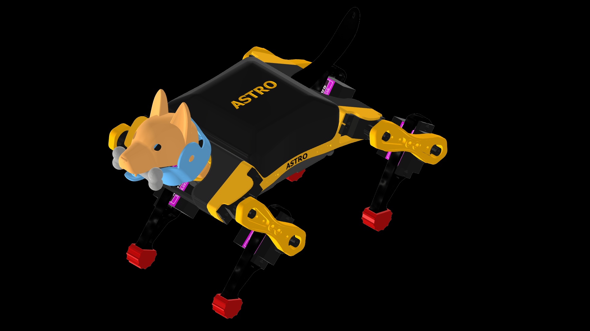 ROBOT DOG WITH ARDUINO - ROBOT DOG WITH ARDUINO