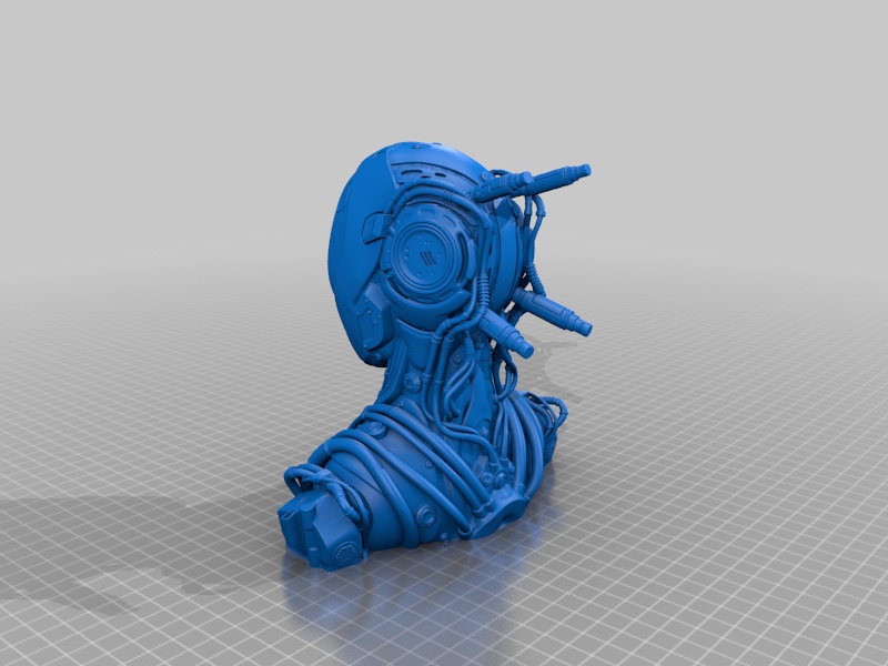 robot head