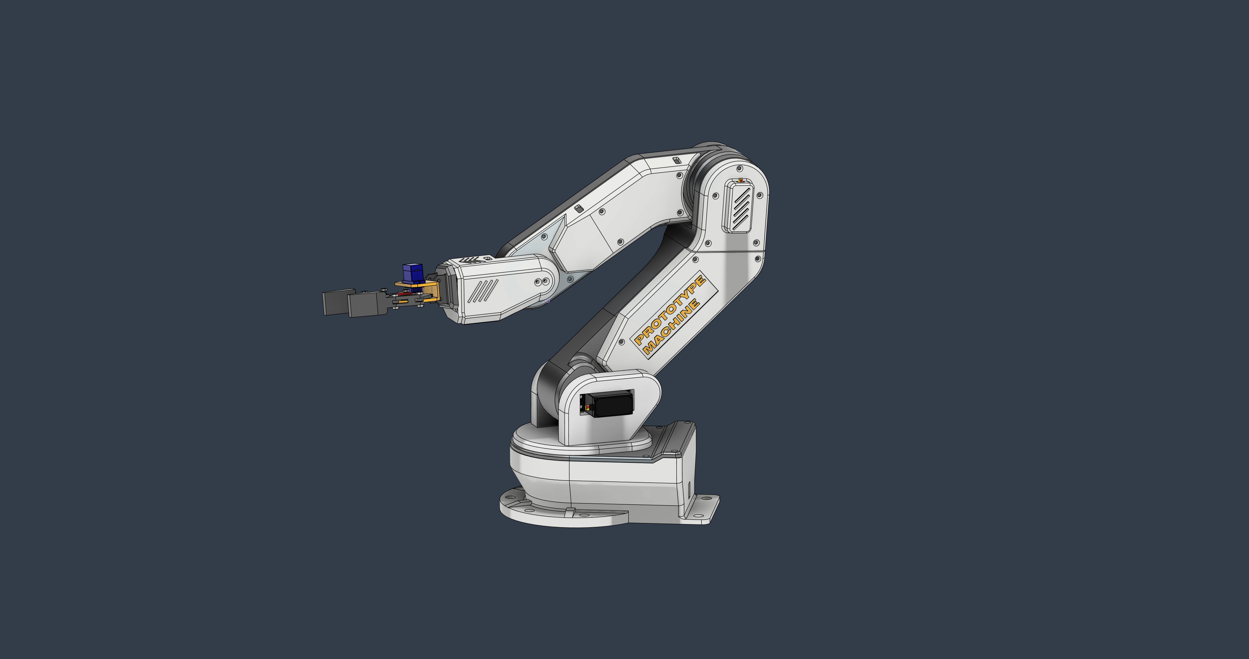 ROBOT ARM MODEL 6-AXIS 3D PRINTABLE