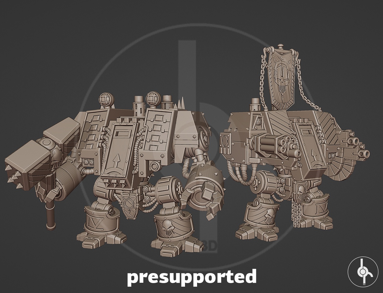HEAVY ROBOT "UNDERTAKER" (+PRESUPPORTED)