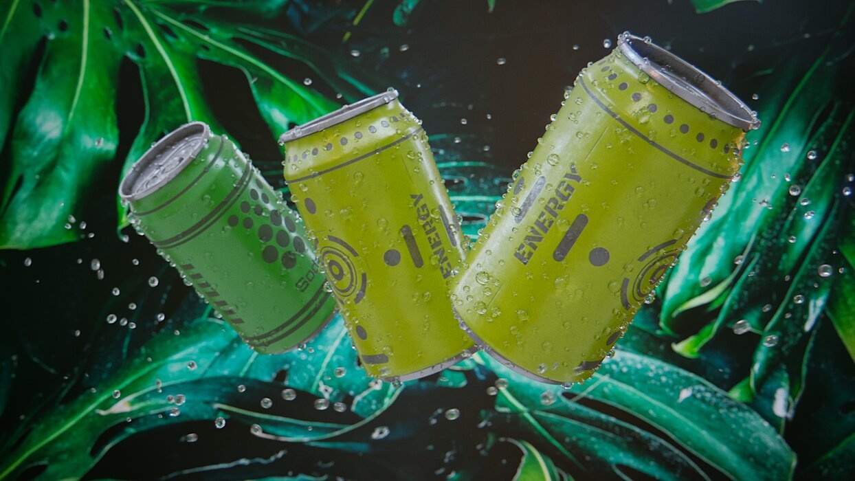 Sci Fi Cans Product Studio and Droplets Generator
