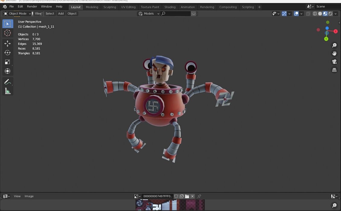 Mech Hitler Robot