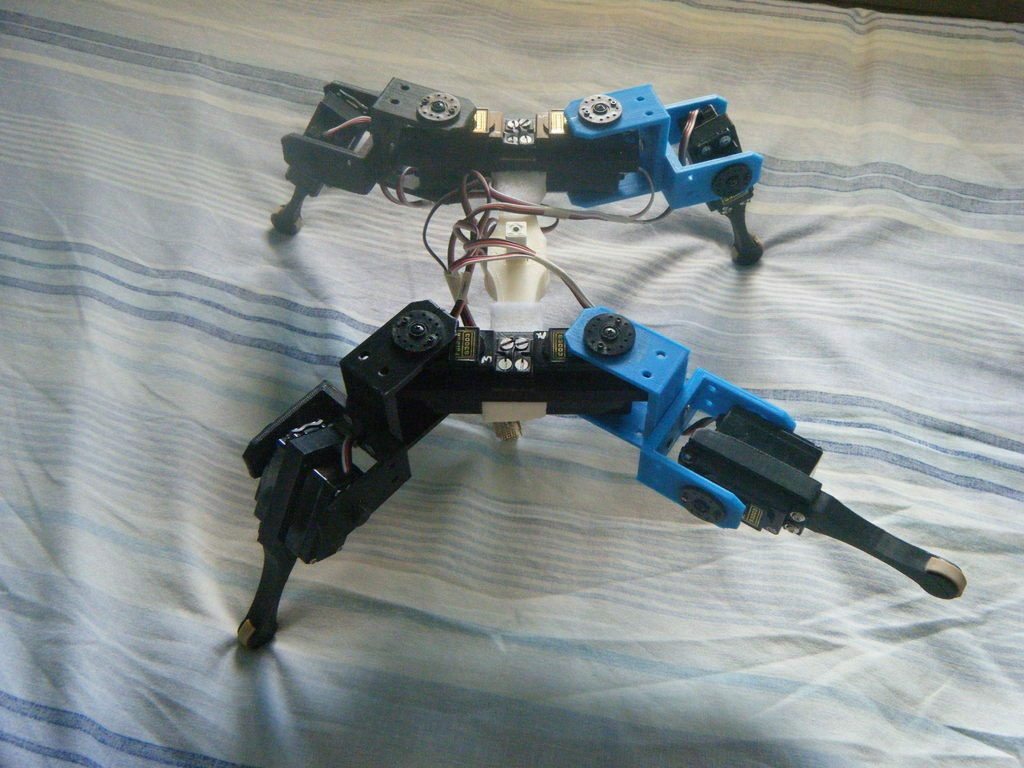 AT-AS QUADRUPED (OR HEXAPOD) ROBOT