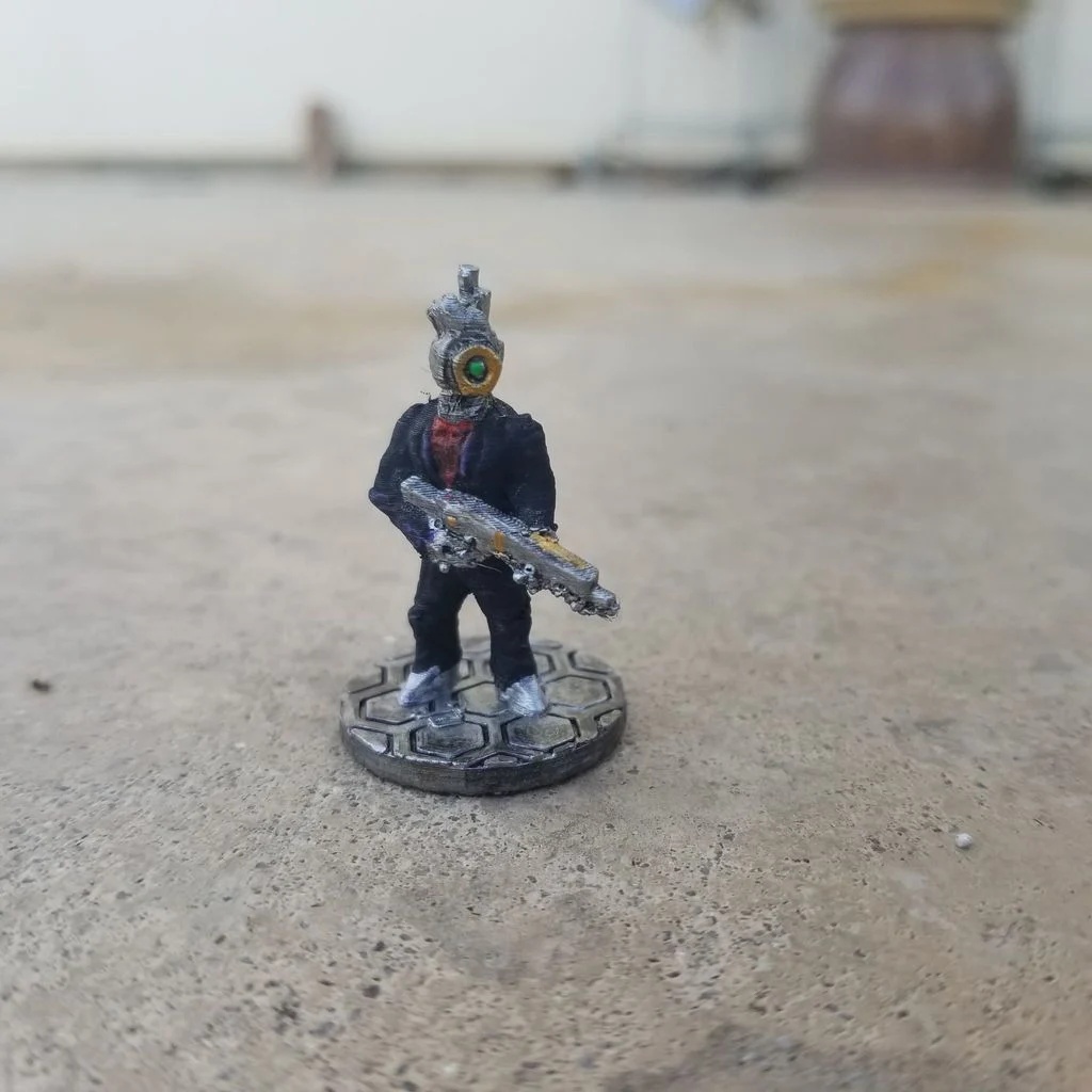 Well Dressed Security Synth (Robot)