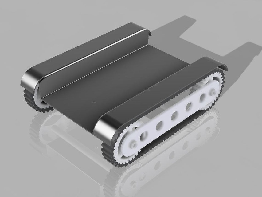 Track wheel bot