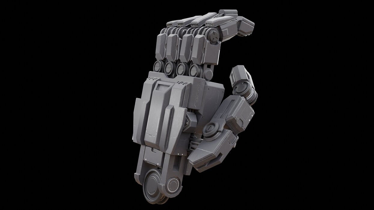 Mecha hand