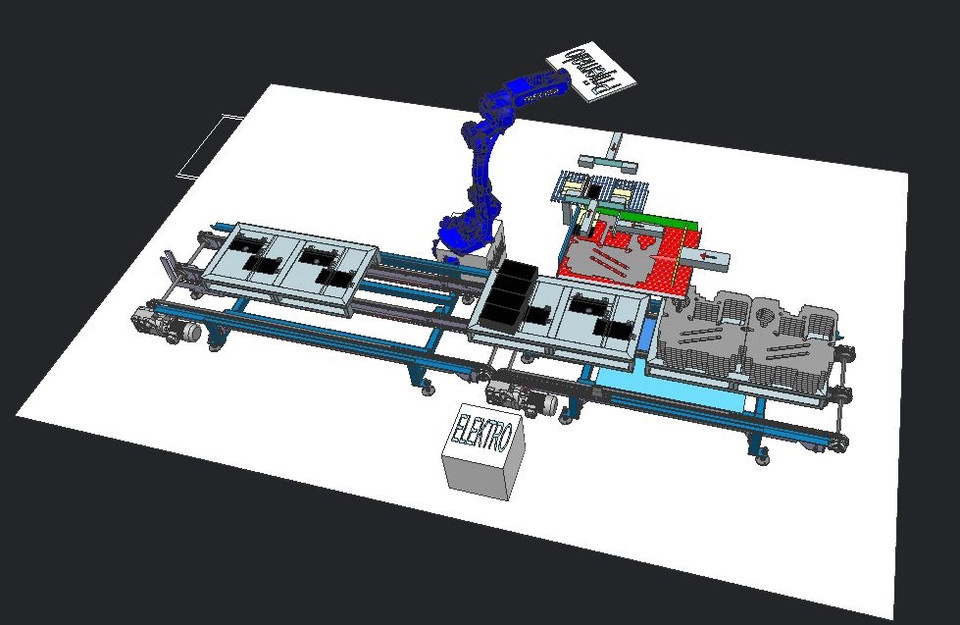 Stacking robot cell 2 - c...