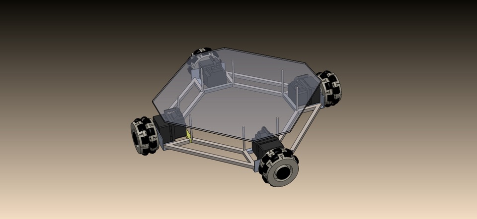 4WD Robot Omni Wheel at 4...