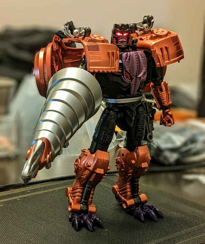 Megatron Tail Adapter (Transart Transmetal Megatron)