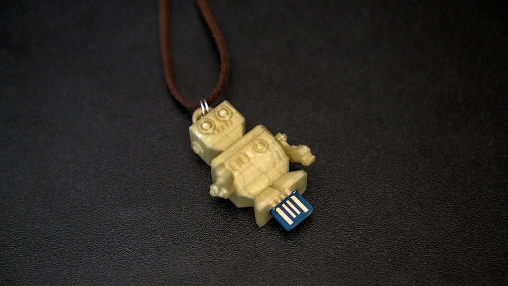 USB Charger Charm Robot