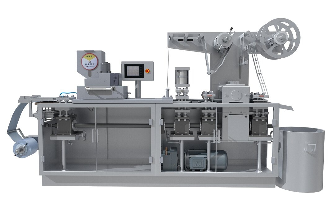 Aluminum plastic blister packaging machine