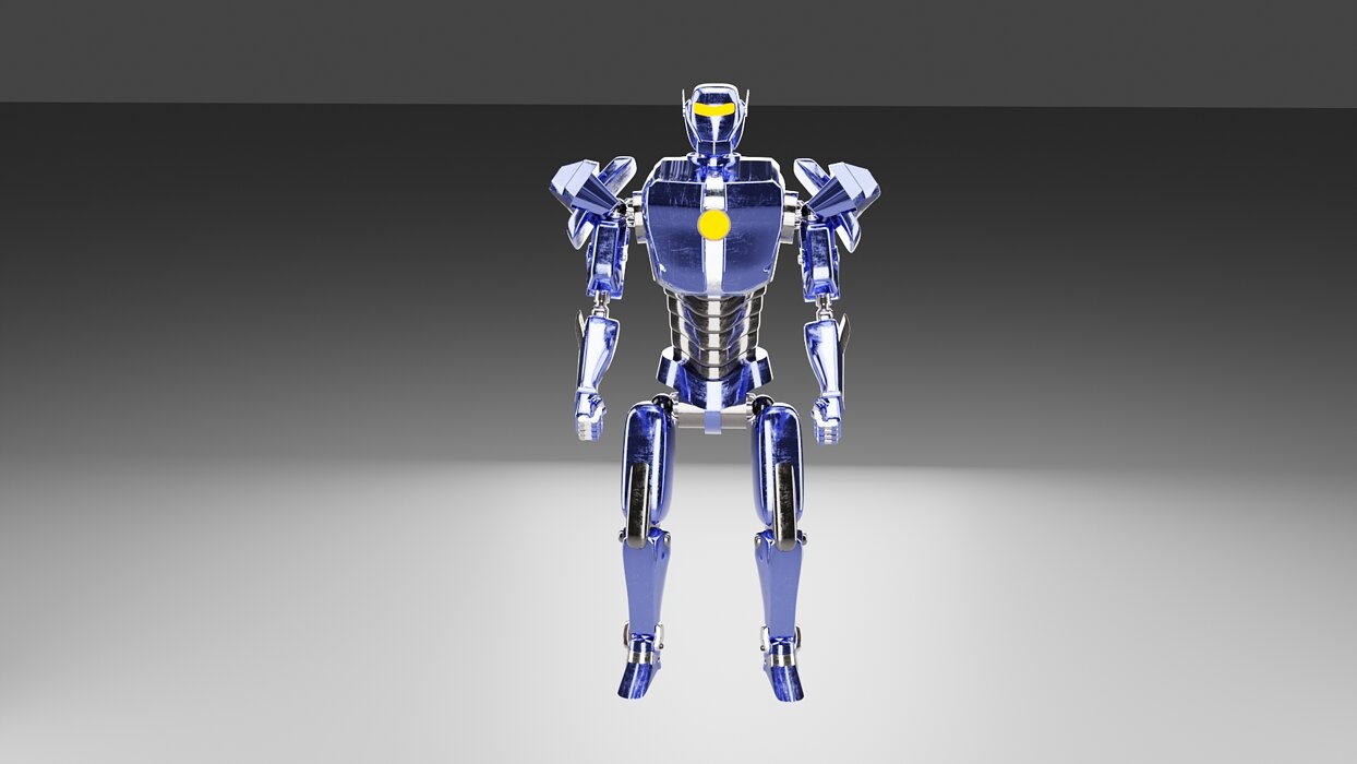 rigged robot models 