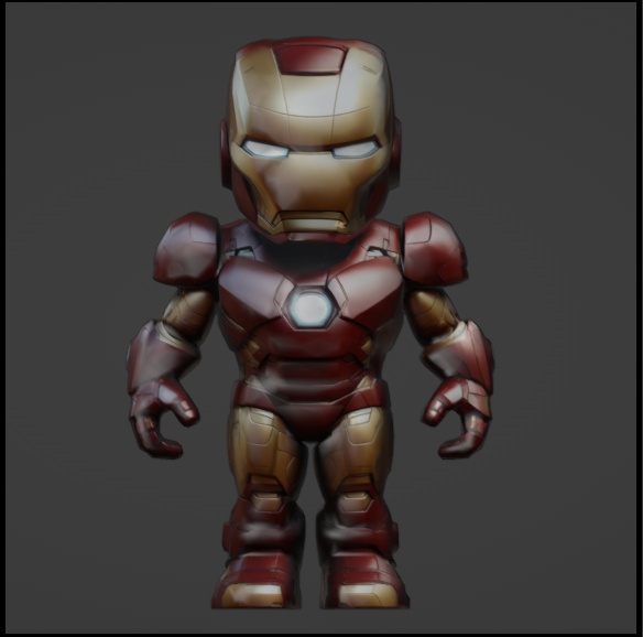 IRON MAN CHIBI STYLE