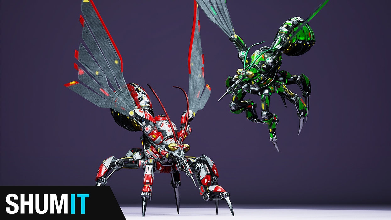 Sci-Fi Insect Mosquito