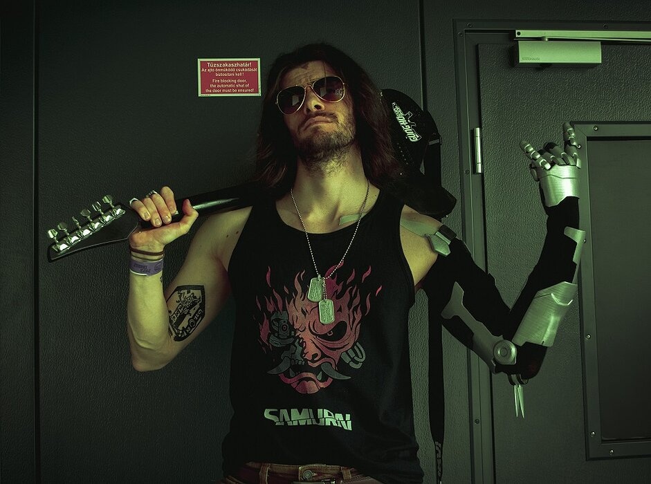 Johnny Silverhand Cosplay 
