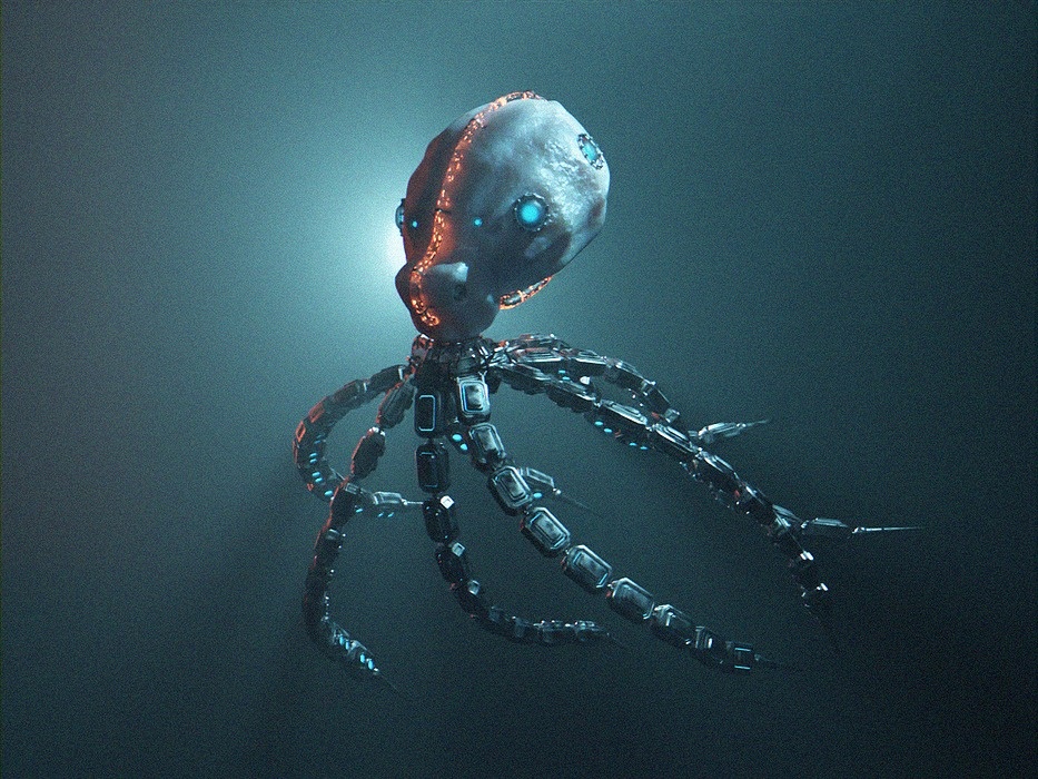 Zombie Machine Octopus