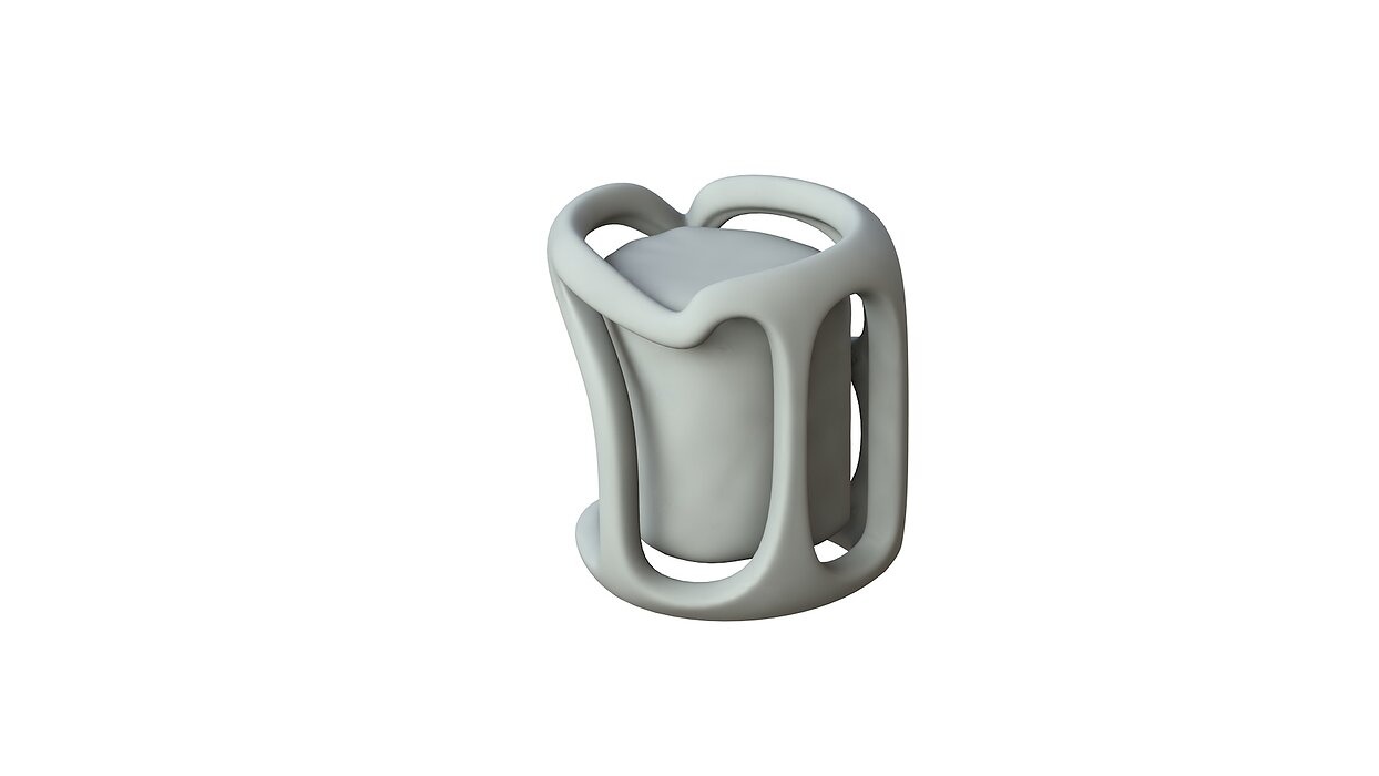 SciFi Shape Object Low Poly