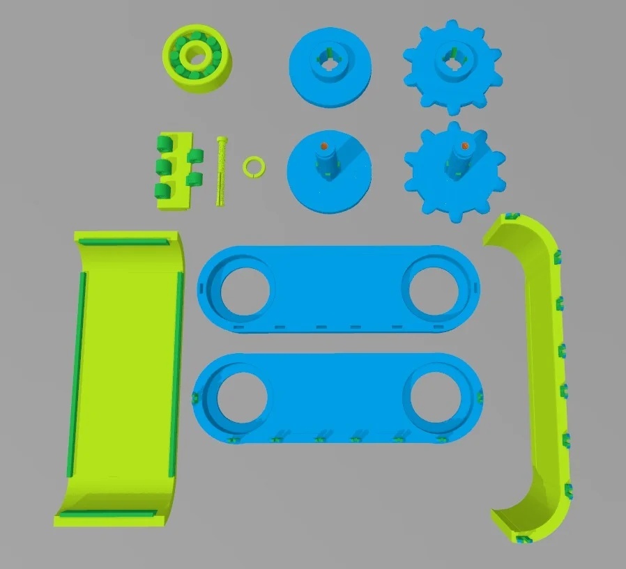 Tank Robot - DIY Robotics Platform Complete Assembly