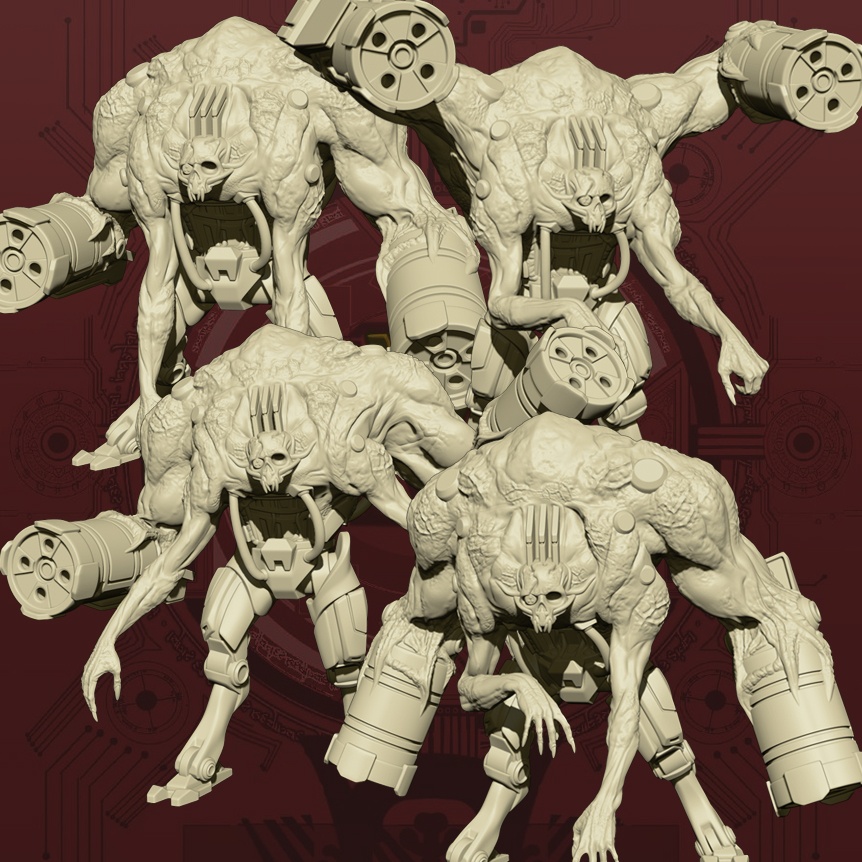 (CENTAURI) FURIES HORDE BERSERKER - COMPLETE COLLECTION