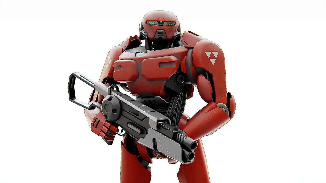 BATTLE DROID Z-8000   RIGGED