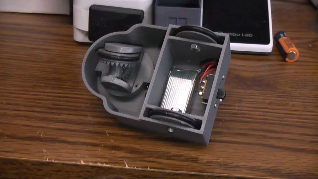 Single drive wheel mechanical "type 3" Bump and Go drive unit.