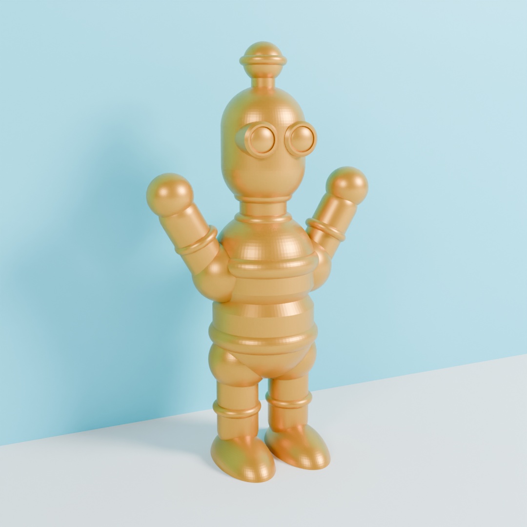 HAPPY CUTE ROBOT