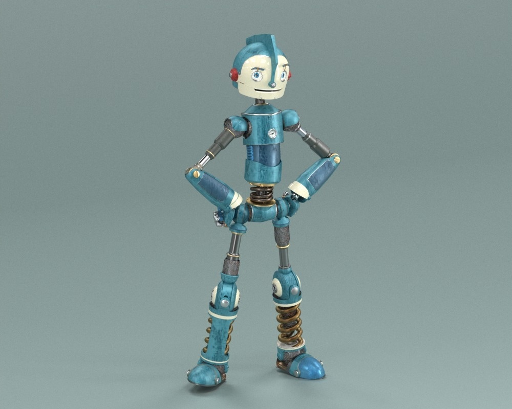 ROBOT RODNEY CREATED IN PARTSOLUTIONS