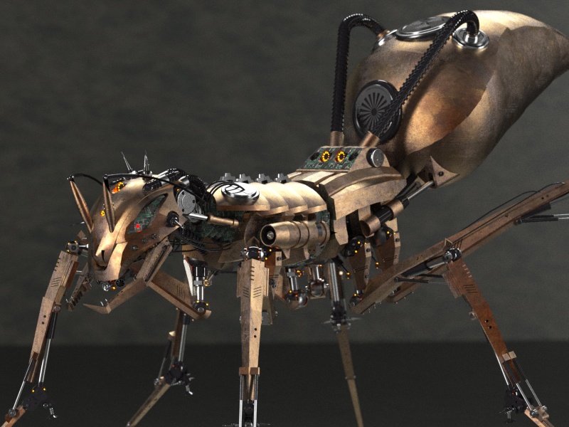 Ant Robot - Steampunk ve...
