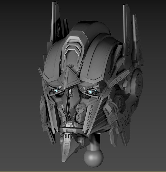 Optimus Head 3d print model