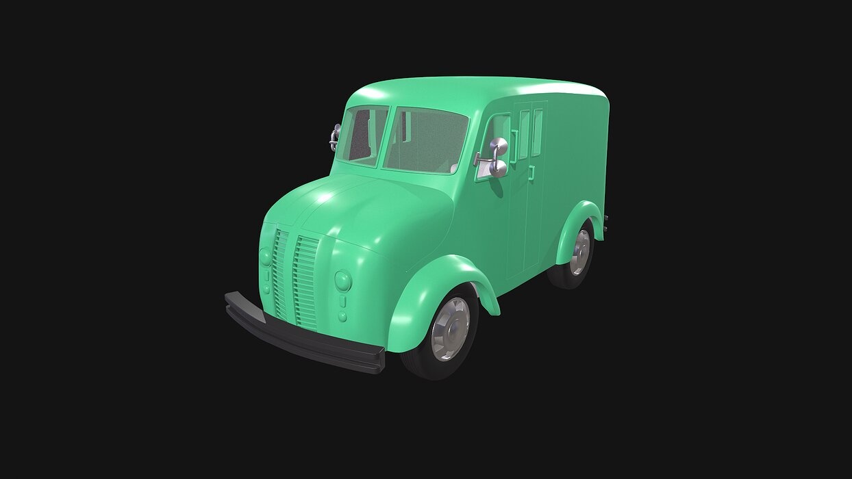 DVCO TO6 Milk Truck 1953 3rd Print Model