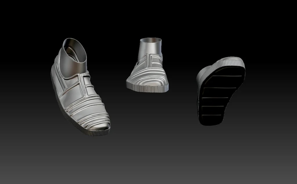 C-3PO right shoe