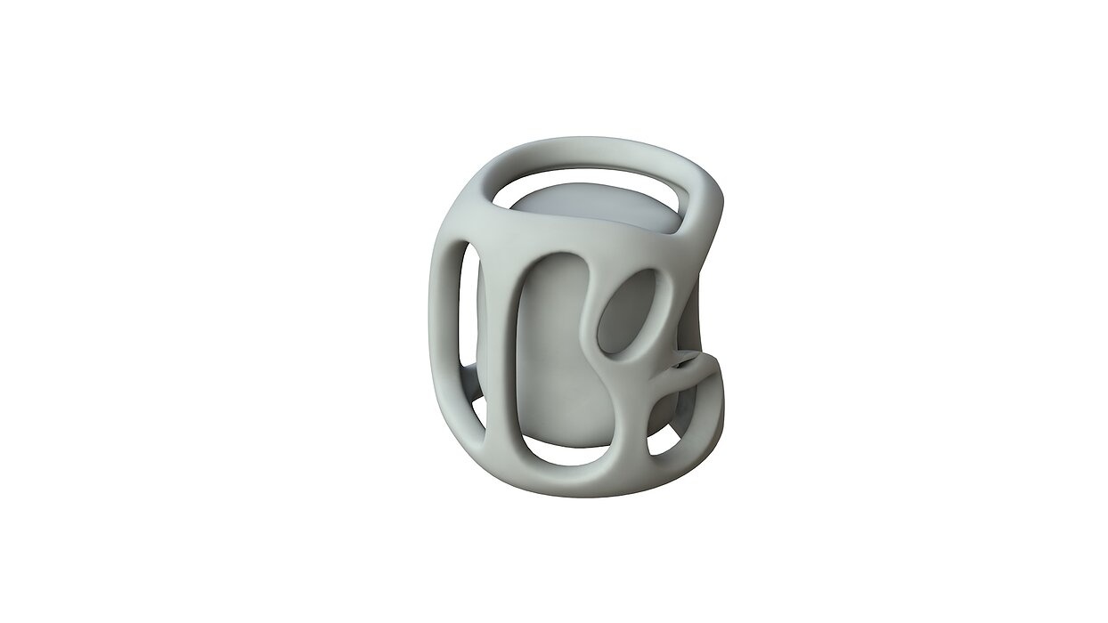SciFi Shape Object Low Poly