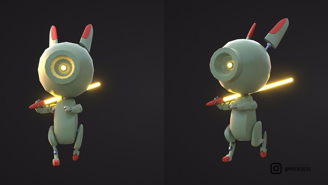 Lap 1 bunny rig