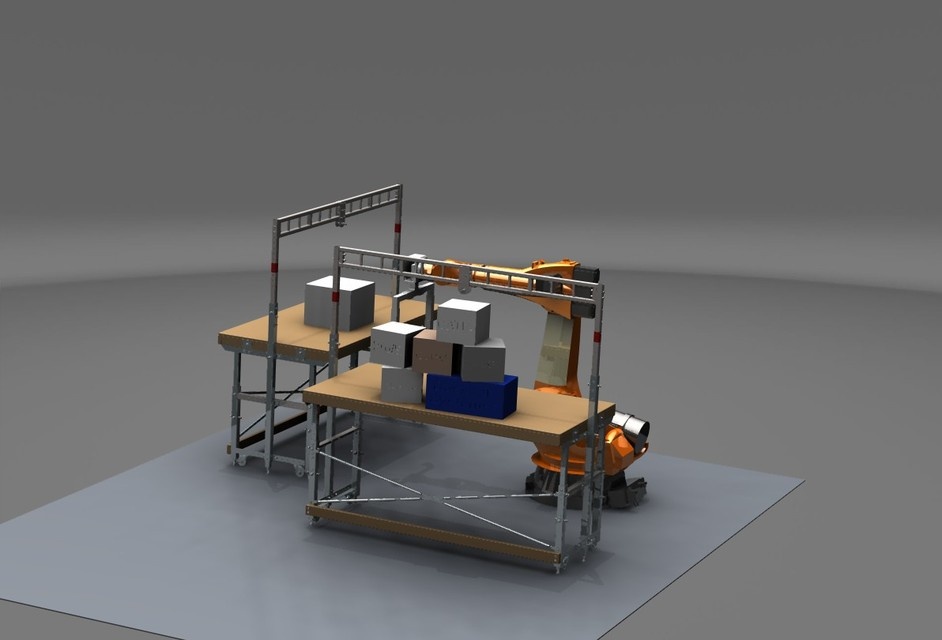 NX9 Robot simulation