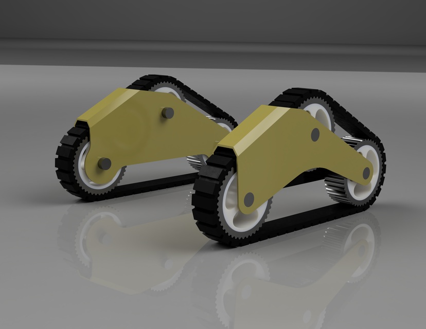 Triangle Track Wheel