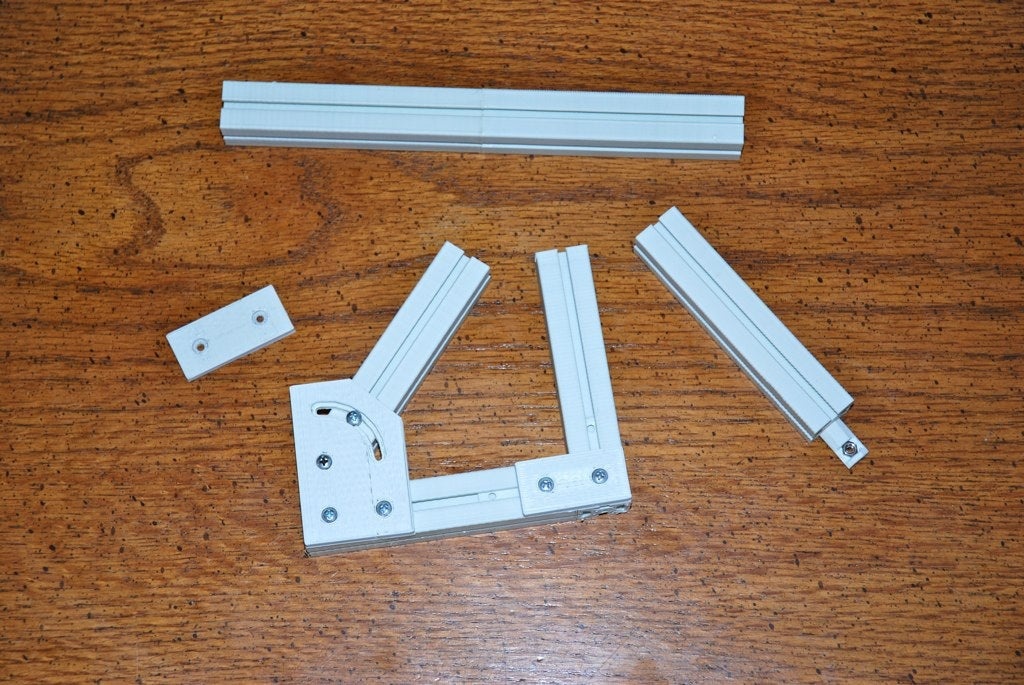 20MM PLASTIC T-SLOT EXTRUSION (OUT DATED)