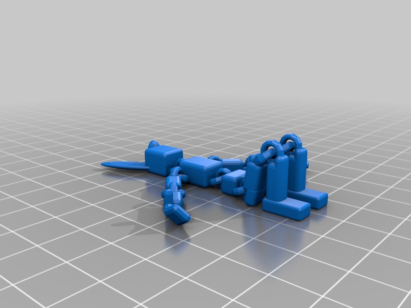 Print in Place Ragdollbot -V2 body with V1 head-