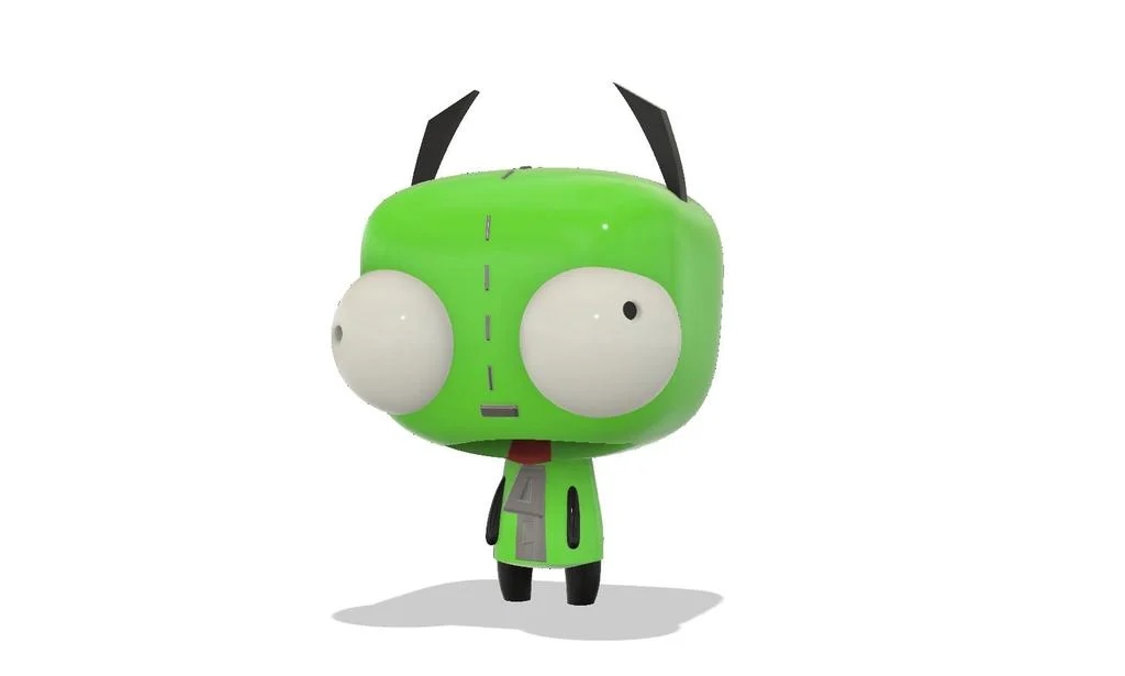GIR in dog suit (Invader Zim)