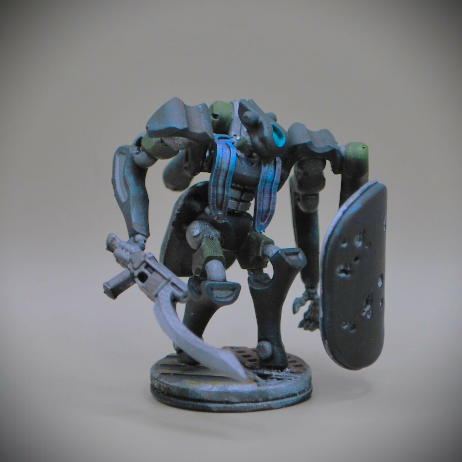 AUTONOMOUS NOETIC CEREBRAL HARVESTER (A.N.C.H.) - ROBOT MINIATURE FOR TTRPG