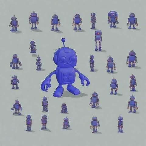 ROBOT FIGURE-MINI ROBOT TOY