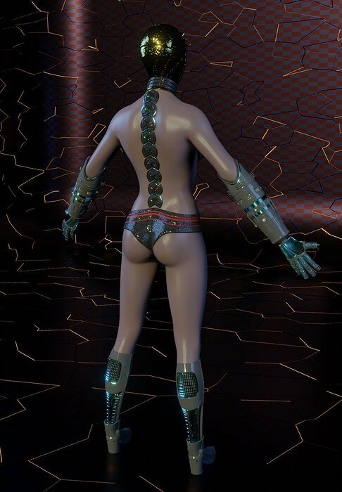 FEMALE CYBORG