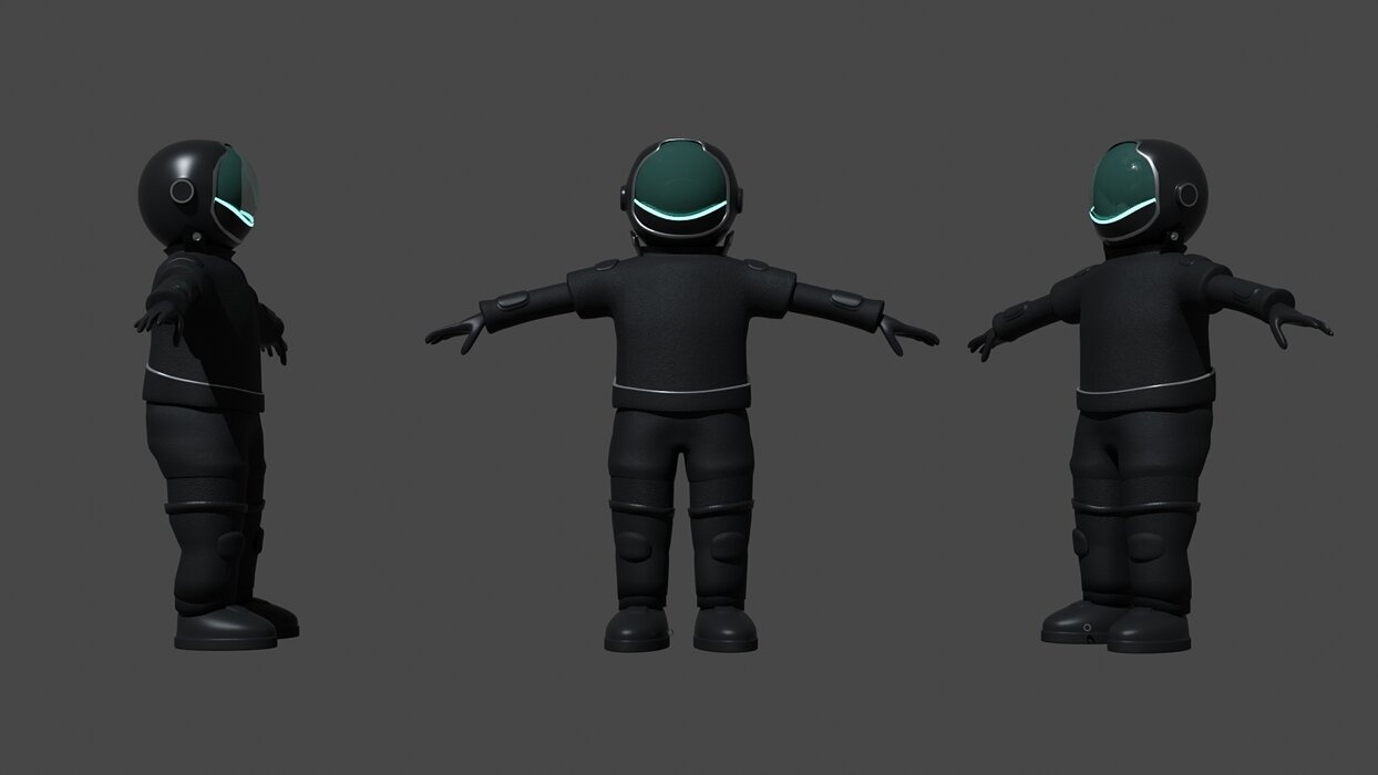 Concept Astronaut Character